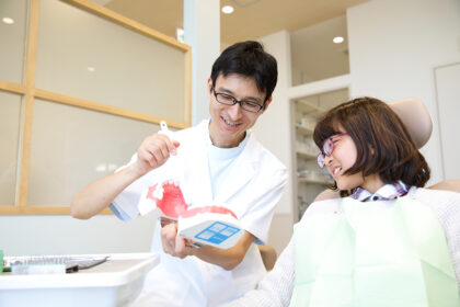 ブラッシング指導